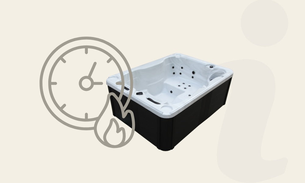 Hvad er opvarmningstid for en udespa?