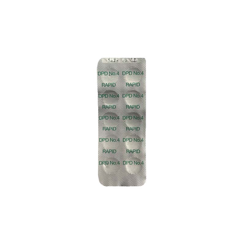 DPD Nr. 4 für Sauerstoff - Blatt/10 Tabletten