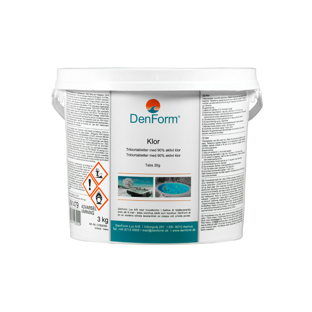 Trichlor, Tabletten - 20 g 3 kg
