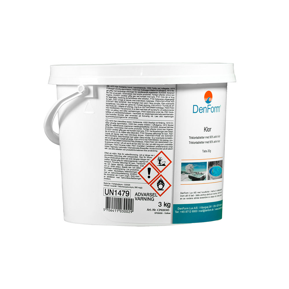 Trichlor, Tabletten - 20 g 3 kg