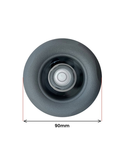 Direktdüse 90 mm grau