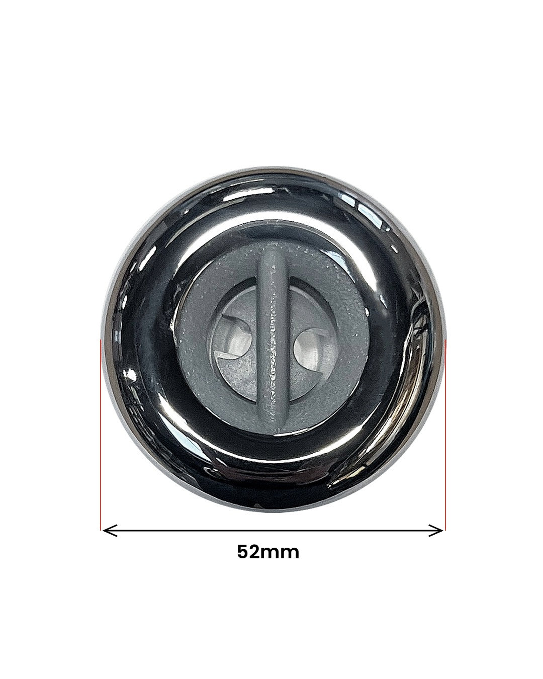 Drehdüse 52 mm Stahlgrau