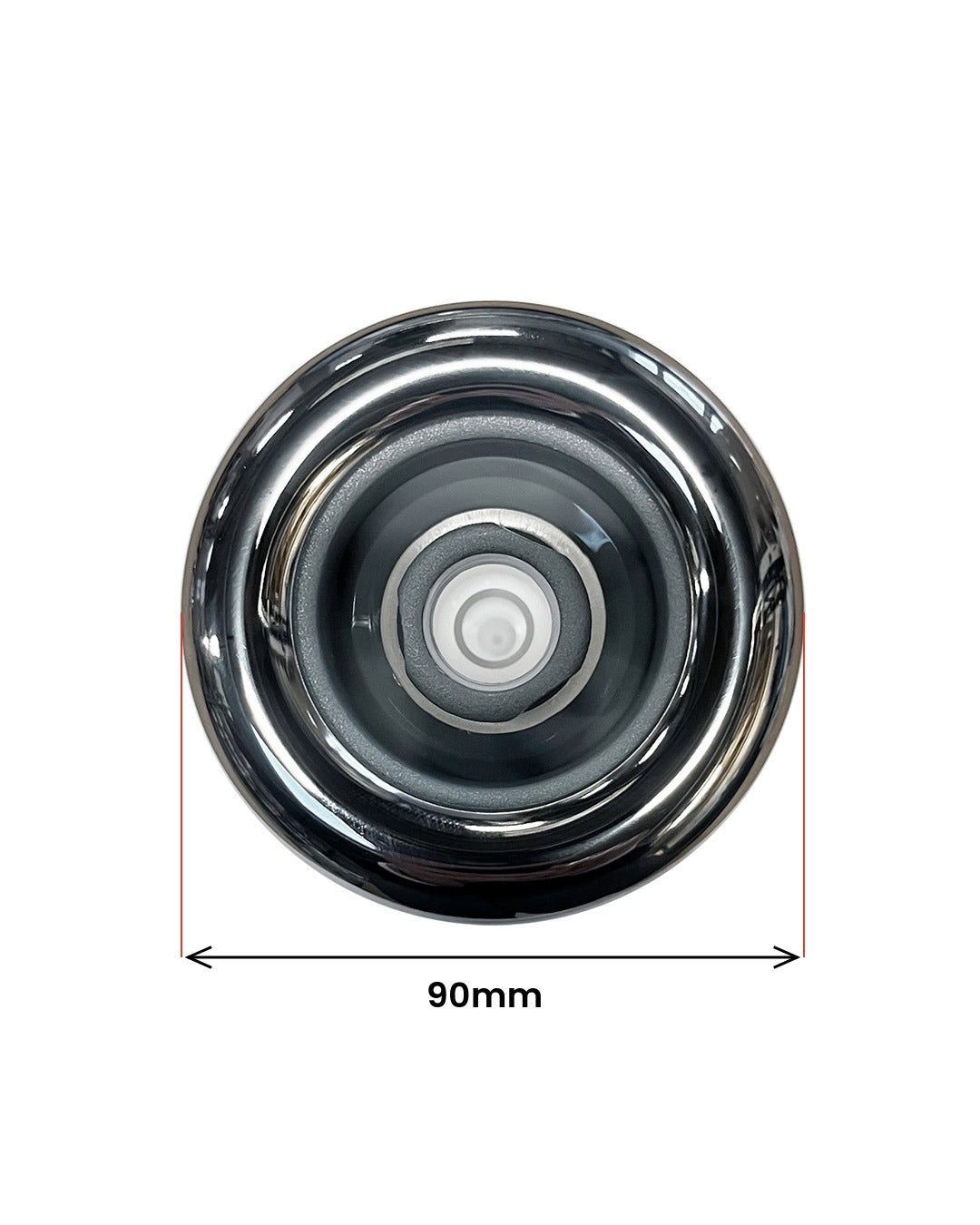 Direktdüse 90 mm Stahlgrau