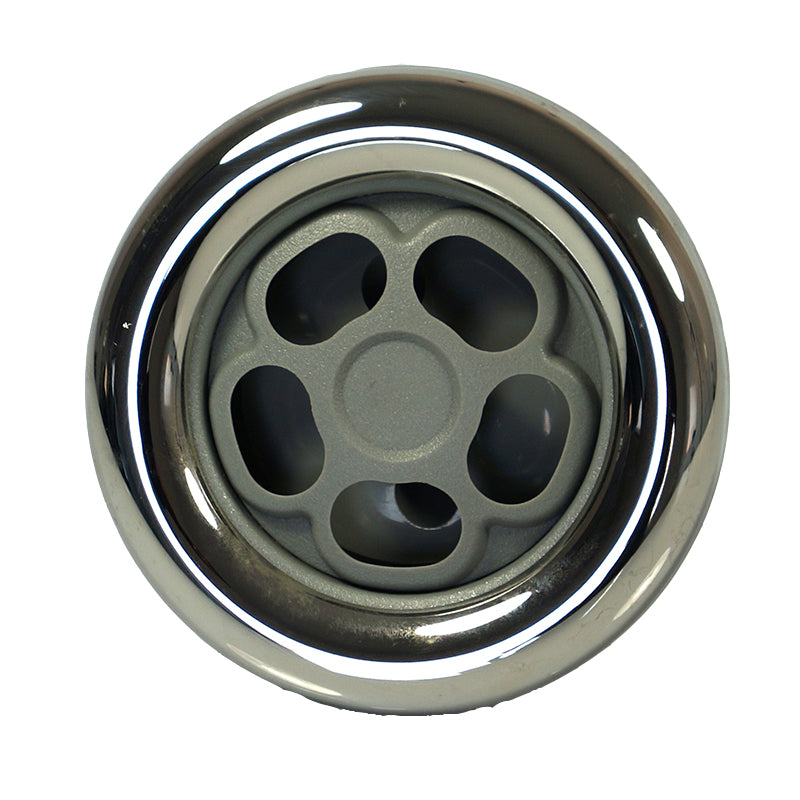 Drehdüse 128 mm Stahlgrau