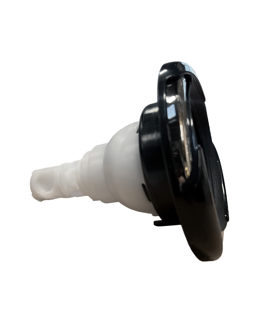 Direktdüse 128 mm Stahl-Schwarz