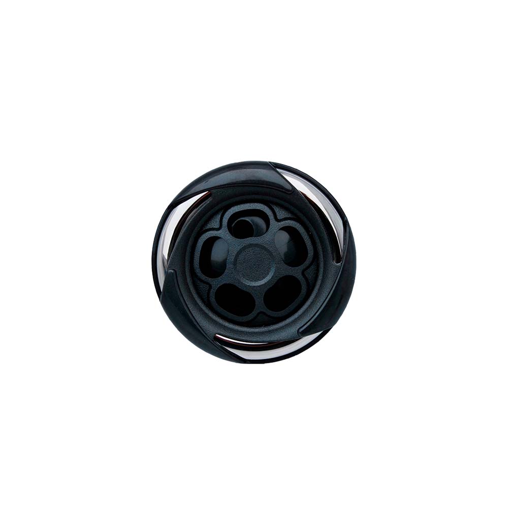 Drehdüse 128 mm Stahl-Schwarz