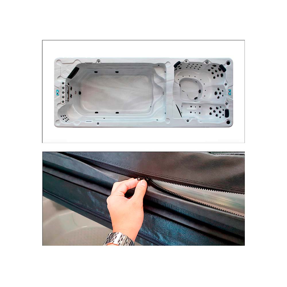 Swimspa-Abdeckung 228 x 594 cm